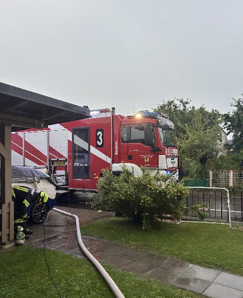 Mehr als 50 Einsätze nach schwerem Unwetter über Villach (Bild 3)